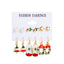 6 Pairs Ethnic Style Cartoon Character Christmas Tree Enamel Alloy Earrings