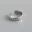 Simple Style Geometric Sterling Silver Plating Open Ring 1 Piece