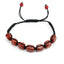 Ethnic Square Natural Stone Crystal Beaded Yoga Bracelet