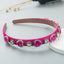 Fashion Crystal Heart-shaped Alloy Headband Accessories