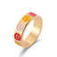 Fashion Heart Flower Smiley Face Star Alloy Ring for Women