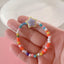 Cartoon Star Flower Butterfly Beaded Bracelet for Kids and Women