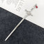 Unisex Chinoiserie Retro Geometric Sword Alloy Hairpin - Modern Ethnic Style Hanfu Headdress