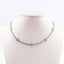 Simple Flower Zircon Choker Necklace for Women - Multiple Colors Available