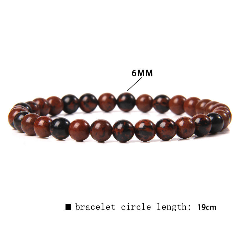 Fashion Natural Stone Crystal Agate Beaded Bracelet for Women