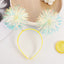 Unisex Colorful Pom Pom Hair Band for Parties and Halloween