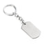 Fashion Military Identity Card Titanium Steel Pendant Necklace