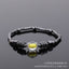 Fashion AB Color Hematite Beaded Women's Anklet