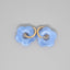 New Retro Cute Acrylic Resin Flower Earrings Cross-border Jewelry