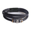 Retro Alloy Men's Multi-Layer Leather Bracelet