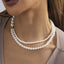 Vintage Style Women's Layered Imitation Pearl Necklace