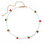 Bohemian Colorful Floral Rice Bead Necklace for Women