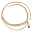 Fashion Geometric Multi-Layer Metal Waist Chain Accessory