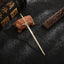 Unisex Chinoiserie Retro Geometric Sword Alloy Hairpin - Modern Ethnic Style Hanfu Headdress