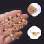 Nose Rings & Studs Fashion Flower 316L Stainless Steel  Copper Plating