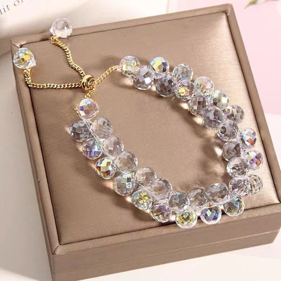 Elegant Geometric Crystal Women's Bracelet