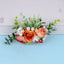 Women's Floral Wreath Hair Comb - Handmade Bridal Headpiece and Travel Accessory