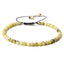 Natural Stone Beaded Bracelet with 4mm Agate Gemstone Beads