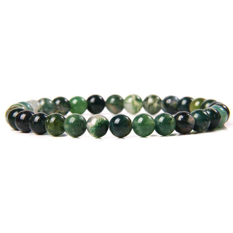 Fashion Natural Stone Crystal Agate Beaded Bracelet for Women