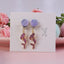 1 Pair Kids' Cartoon Unicorn Star Moon Butterfly Alloy Drop Earrings Ear Clips