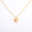 Retro Heart Shape 14k Gold Plated Birthstone Locket Necklace