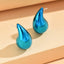 1 Pair Minimalist Water Droplet Acrylic Earrings