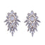 Glamorous Geometric Rhinestone Gold Plated Alloy Earrings