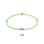 Simple Style 304 Stainless Steel Silicone Energy Balance Magnetic Clasp Necklace