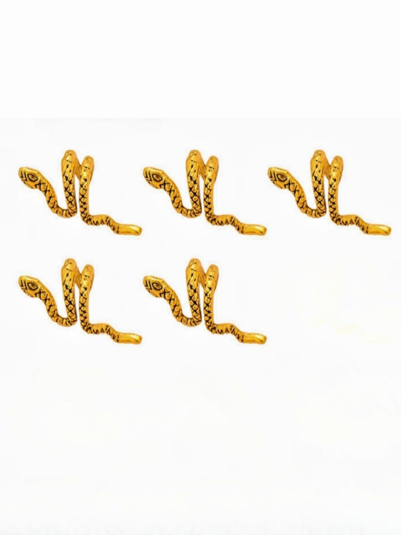 Women's Modern Snake Alloy Hair Accessories Set