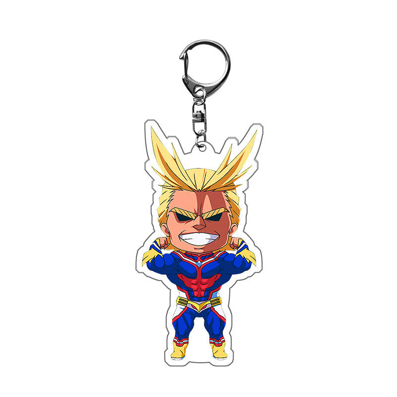 Acrylic Cartoon Character Keychain Pendant - My Hero Academia Collection