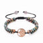 Casual Natural Stone Double Layer Tree of Life Yoga Bracelets