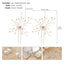 Women's Vintage Floral Alloy Zircon Hair Comb with Crystal Pearl Leaf Design