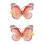 IG Style Butterfly Lace Hair Clip for Girls - Colorful Sheer Wing Design Kids Hair Accessory