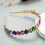 Korean Rhinestone Metal Headband for Women