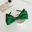 Elegant Sheer Bow Knot Hairband with Glitter Detailing