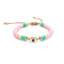 Ethnic Style Colorful Evil Eye Soft Clay Beaded Women's Bracelet