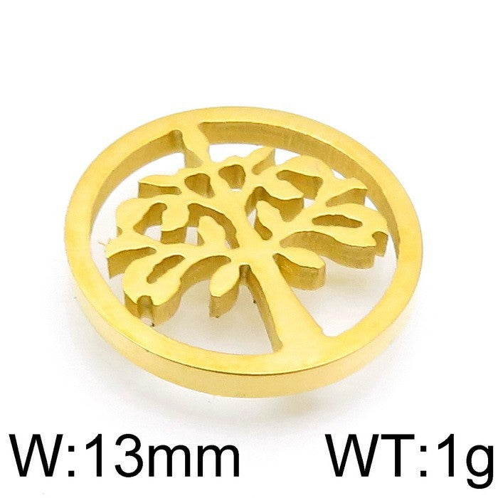 "Tree of Life Stainless Steel Pendant Necklace and Jewelry Accessories"