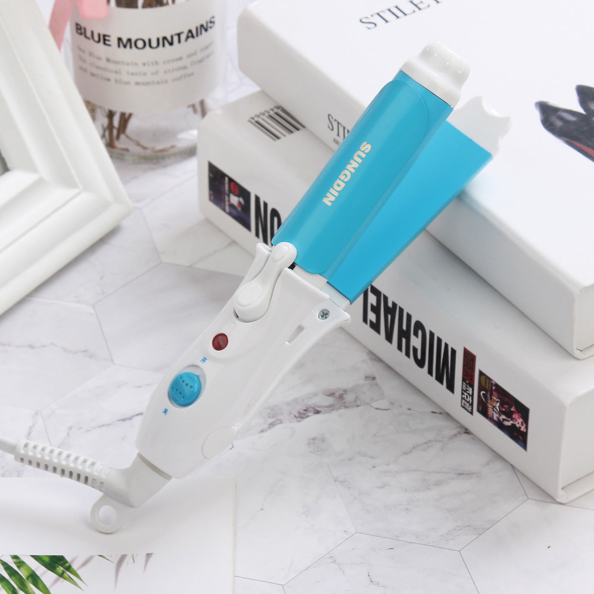 Mini Hair Straightener and Curler Electric Styling Tool