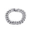 European American Diamond Cuban Chain Bracelet - Unisex Punk Style