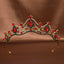 Women's Elegant Bridal Geometric Rhinestone Tiara Headband - Luxury Wedding & Birthday Hair Accessory