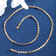 18K Gold Plated Geometric Alloy Necklace Chain