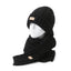 Unisex Simple Style Solid Color Knit Wool Cap and Scarf Set