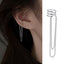 Elegant Bow Knot Tassel Copper Ear Cuffs