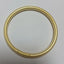 Elegant Gold Foil Silicone Women's Bangle Bracelet