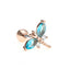 Dragonfly Natural Cute Insect Ear Bone Piercing Screw Ball