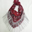 Women's Streetwear Paisley Fringe Cotton Scarf