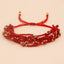 Retro Ethnic Multi-Layer Evil Eye Crystal Glass Beaded Bracelet