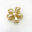 Women's Vintage Flower Alloy Hair Claw Clip - Fashion Ponytail Shark Hairpin