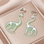 Cartoon Dinosaur Acrylic Earrings for Kids - Creative and Stylish Design