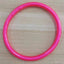 Elegant Gold Foil Silicone Women's Bangle Bracelet